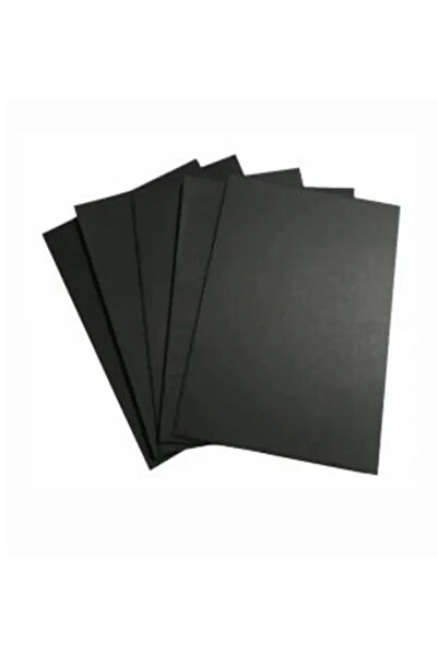 Ticon Renkli Mukavva 46x66 18'li Paket Siyah