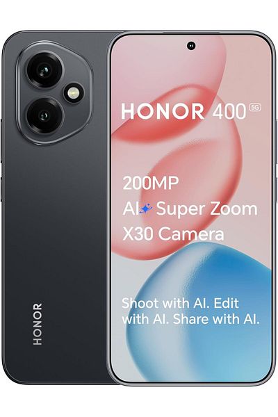 HONOR 400 5G Dual SIM, 12GB RAM 512GB ROM Midnight black - International Version