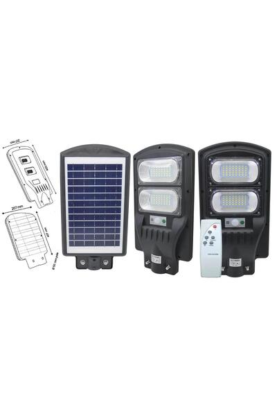 Horoz Grand-100 Led Solar Sokak Lambası 100W Siyah