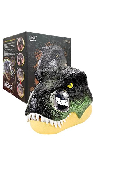 MEGA Işıklı ve Sesli T-Rex Maskesi