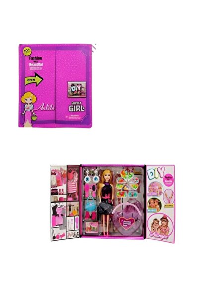 rexa دمية مرنة جميلة ترتدي فساتين عصرية