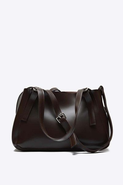 Shule Bags William Shoulder Bag Bitter Brown