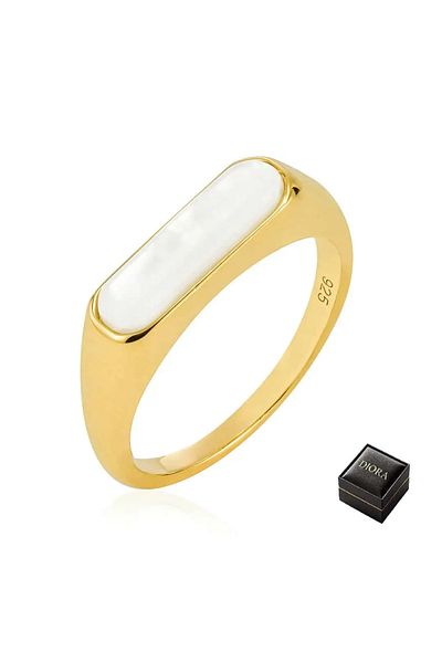 Belora Inel Diora cu zirconiu, aur - 9