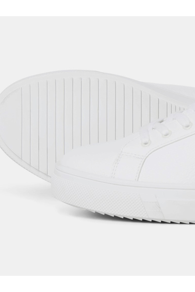 Jack & Jones Round Toe Lace Up Sneakers