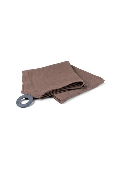 Doomoo - Eșarfă multifuncțională de alăptare din bumbac Mom'n Play Chocolate