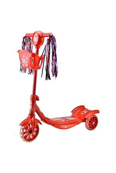 rexa 3 Wheel Musical Scooter Red