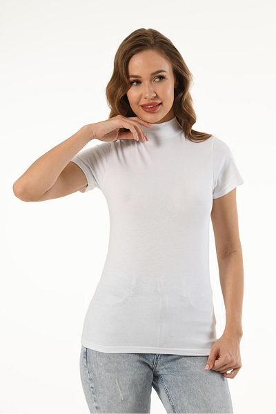 Mfö Life İç Giyim Lycra Fisherman Collar Short Sleeves
