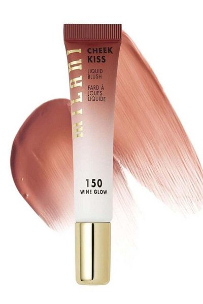 MILANI Liquid Cheek Blush 150 Wine Glow – Lightweight, Buildable & Long-Lasting Flush (11ml)