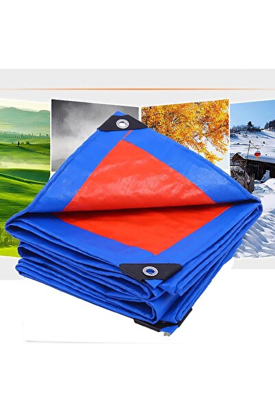 PROCART Cover tarpaulin, 3x4 m, integrated metal rings, waterproof polypropylene, 160g/sqm