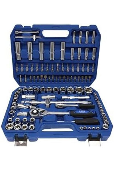 boss life style 108 Piece Tool Set for House Car Bike Repairing and Maintenance Works