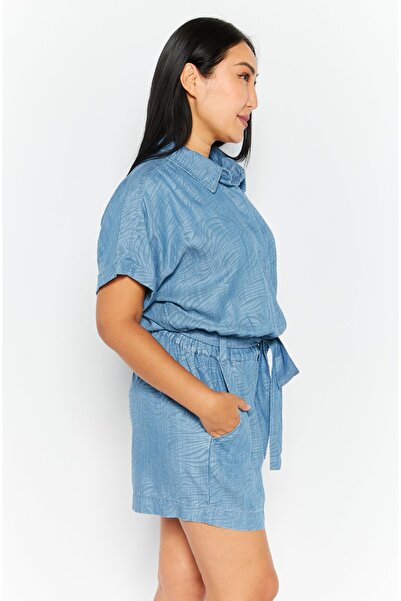 Levi's Women Denim Short Sleeve Playsuit, Blue
