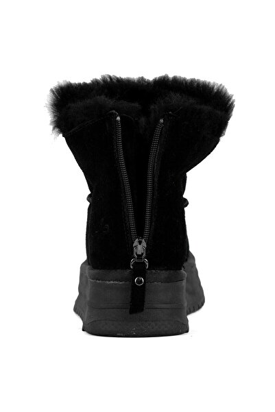 Guja 24K156-2 KALIN TABAN KÜRKLÜ NUBUK DERİ KADIN BOT