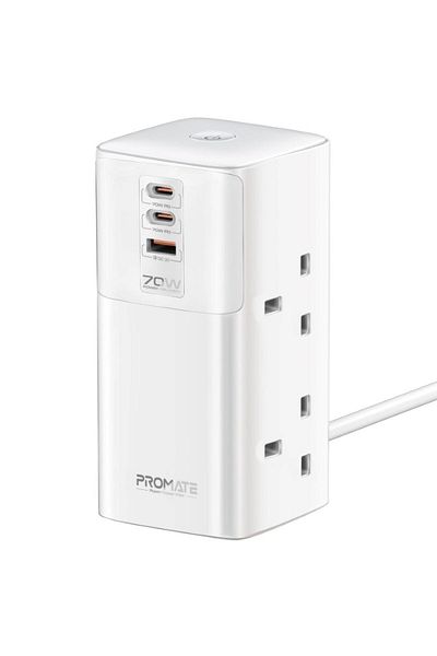 Promate charging station 70w ac sockets