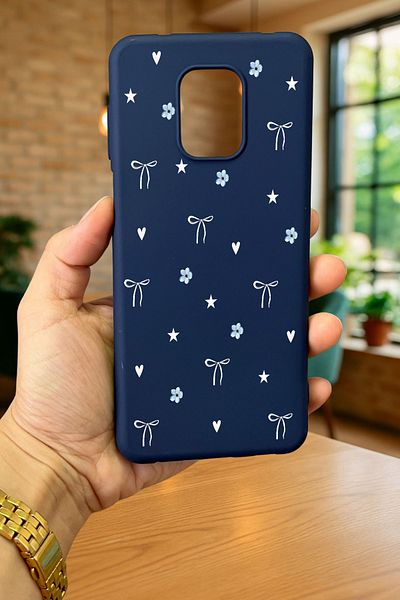 Vip Case حافظة Redmi Note 9 Pro/9S متوافقة مع MINI BOW من السيليكون الممتص للصدمات حافظة مطاطية كلاسيكية محمية277