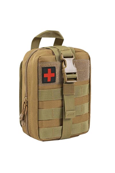 OEM Водоустойчива спортна чанта за кръста с щипка за колан, 22x18x10см, военн...