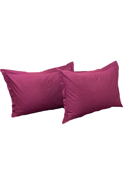 Liz Line Set of two pillowcases, ranforce cotton, various sizes and colors, "Monocrom" collection by
