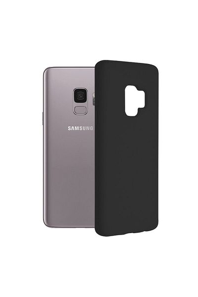 Dali Protective Case for Samsung Galaxy S9, Soft Edge, Silicone, Black