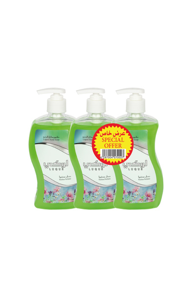 LUQUE صابون لوكي سائل لليدين برائحة السنشوا 480 مل *3