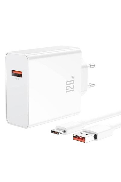 Dali Set charger and USB-C cable, L126, 20W, Fast Charge, White