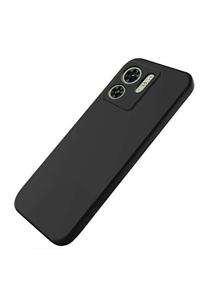 Dali Husă de protecție compatibilă cu Motorola Moto Edge 40 5G, silicon lichid, cu șnur, neagră