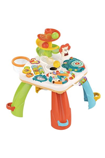 rexa طاولة ألعاب وأنشطة للأطفال وطاولة تعليمية
