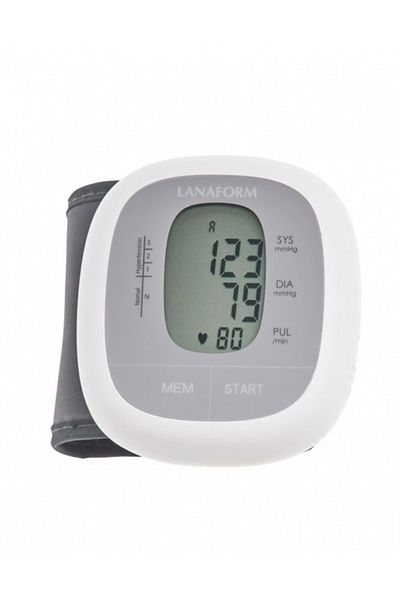 Lanaform Tensiometru digital pentru încheietura mâinii 14-19,5 cm WPM-110 cu detectarea aritmiei, afișaj LCD