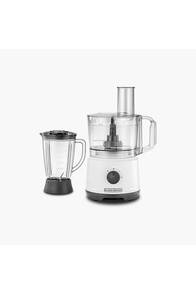 Black&Decker BLACK+DECKER 800W Multifunction 5-in-1 Food Processor, White - FX822-B5