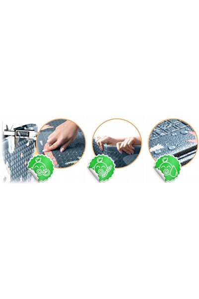 NUKIDO Double-sided, foldable children's play mat, made of odorless XPE foam, in cardboard box