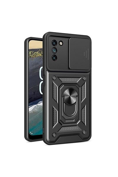 Dali Protective Case Compatible with Nokia G22, CamShield Series, with Magnetic Ring, TPU, Black