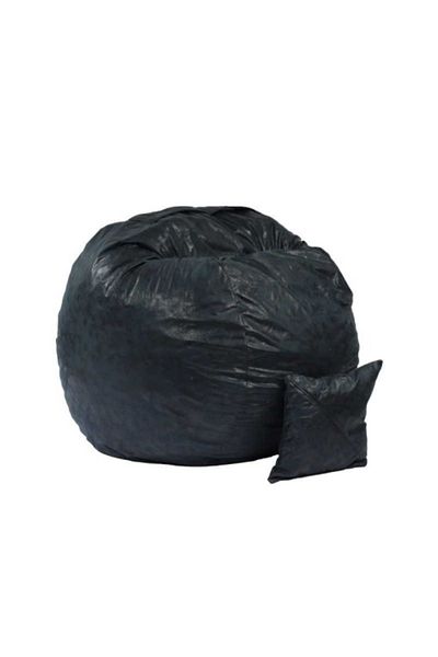 Pufrelax Set Fotoliu King Size cu Perna, Material Textil - Before Dawn