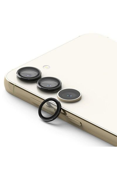Dali Camera Protection Film Compatible with Samsung Galaxy S23/S23 Plus, Black-Transparent