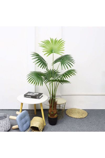 ElastiX Plantă artificială Palmier-floare, plantă decorativă 150 cm