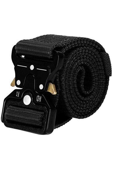 SERSIMO Curea centura Tactical Combat pentru barbati 3.5 x 125 cm, rezistent,...