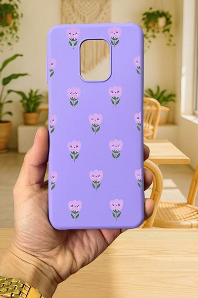 Vip Case حافظة Redmi Note 9 Pro/9S متوافقة مع MINI TULIP من السيليكون الممتص للصدمات حافظة مطاطية كلاسيكية محمية 277