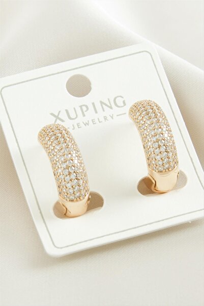 CT STONES Xuping Zircon Stone Luxury Steel Earrings