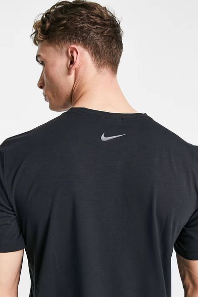 Nike Yoga Dri Fit Sports Men's T-Shirt Men's Yoga Training T-Shirt Black