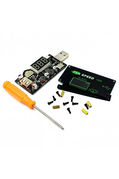 OEM Regulator de viteza ajustabila a tensiunii cu temporizator și modulare LED, 5V 10W