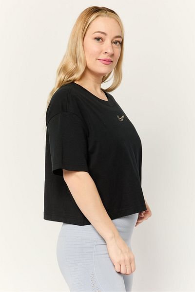 Nike Women Sportswear Fit Short Sleeve Outdoor T-Shirt, Black