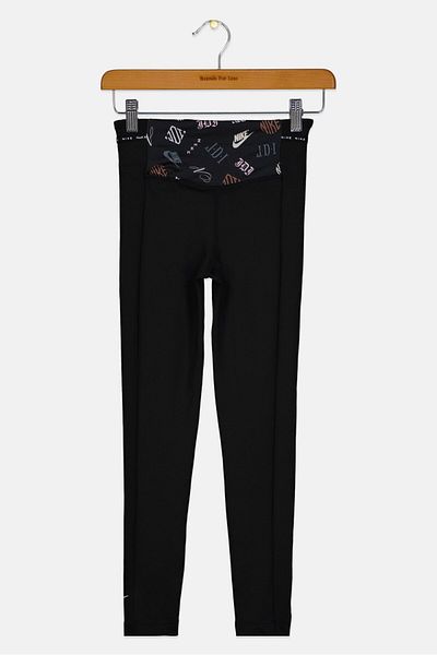 Nike Kids Girl Tight Fit Training Legging, Black