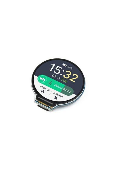 OEM Placa MCU cu display LCD 1.28", Raspberry RP2040, Fara Touch