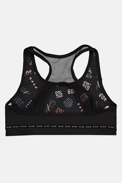 Nike Kids Girl Non Padded Training Reversible Sports Bra, Black
