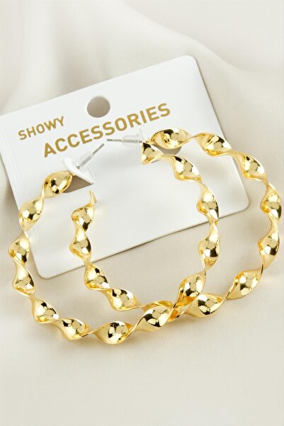 CT STONES الملتوية الاتجاه الأقراط المعدنية