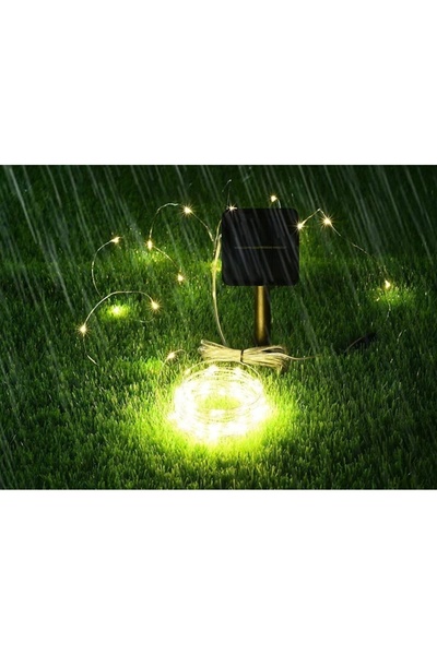 Mandalin , Ghirlanda luminoasa liniara 100 LED-uri, 1.5m, incarcare solara