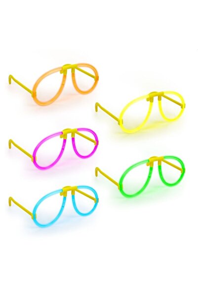 PROCART Luminous party glasses, aviator shape, neon accessory, various colors...