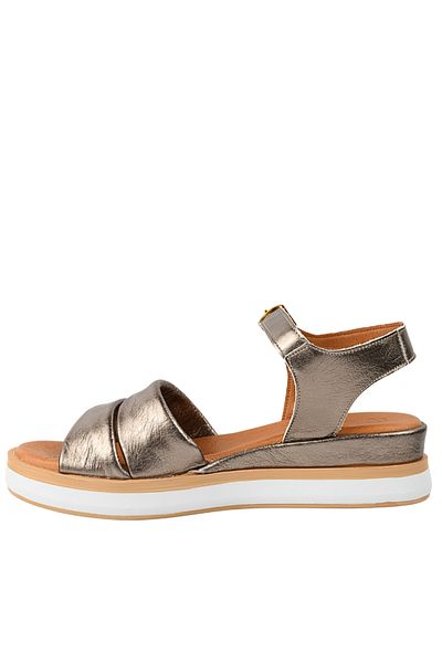 Anna Viotti Casual sandals, women, ANNA VIOTTI, D58-2519 bronze, leather 38