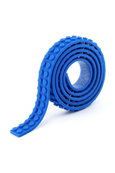 vivo Banda adeziva de constructie pentru lego, albastru inchis, VIVO, EFG1080