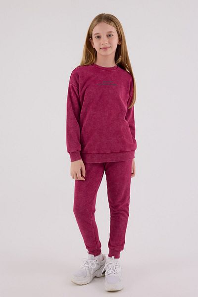 Rolypoly Girl's Pink Tracksuit Set