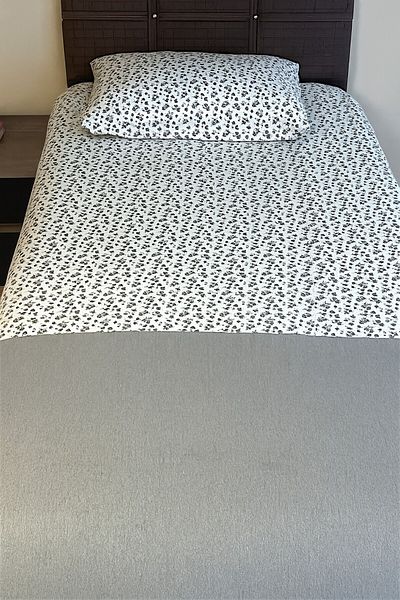 MixCotton Home Σετ Παπλωματοθήκη Μονό 160x220 Παπλωματοθήκη +100X220 Σεντόνια Ελαστικά Cm +50x70 Cm Μαξιλάρι