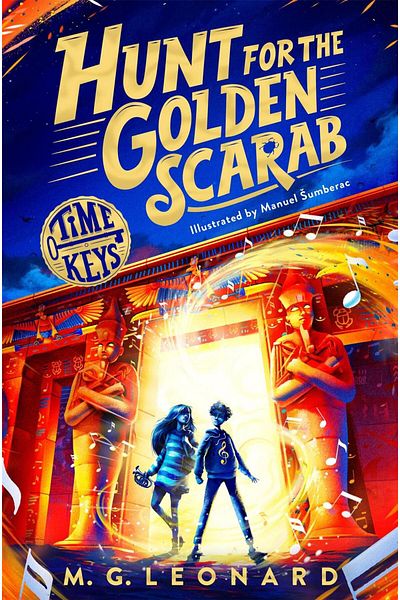 Pan Macmillan Hunt for the Golden Scarab - Time Keys