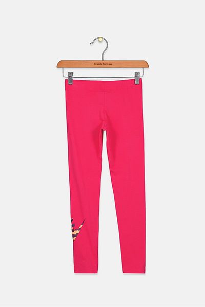 Nike Kids Girl Graphic Print Pull On Pants, Fuchsia
